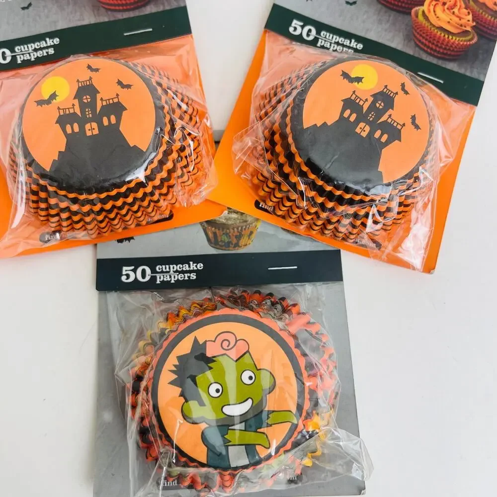 Sweet Creations By‎ Good Cook Halloween Baking Cups 150pcs Cupcake Papers liners
